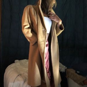 THE Camel Trench WEAR EVERYWHERE CASHMERE